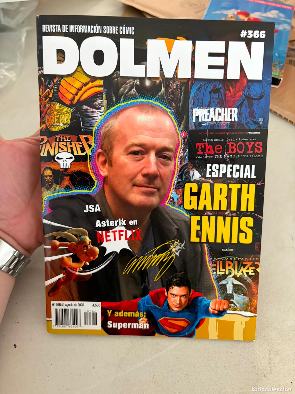 C&oacute;mics: REVISTA DOLMEN N&ordm; 366 especial garth ennis