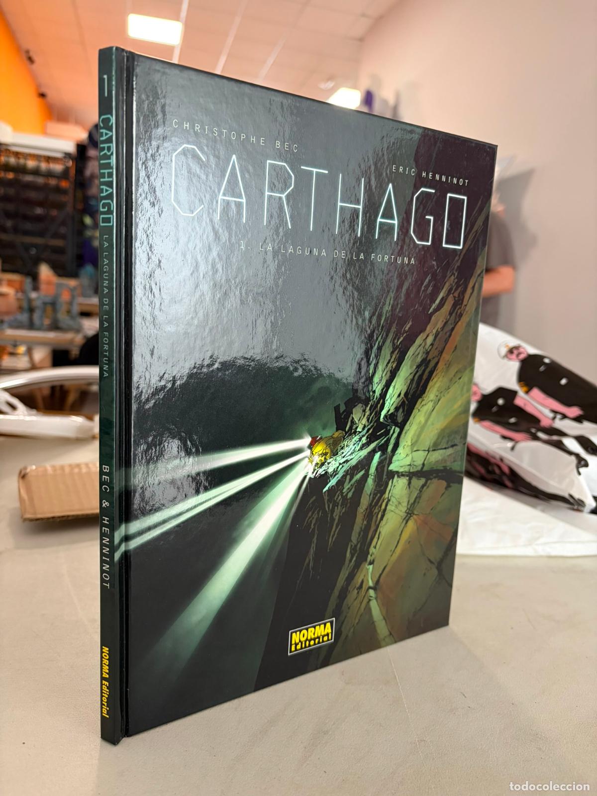 C&oacute;mics: CARTHAGO. 1. LA LAGUNA DE LA FORTUNA. CHRISTOPHE BEC. ERIC HENNINOT. TAPA DURA.