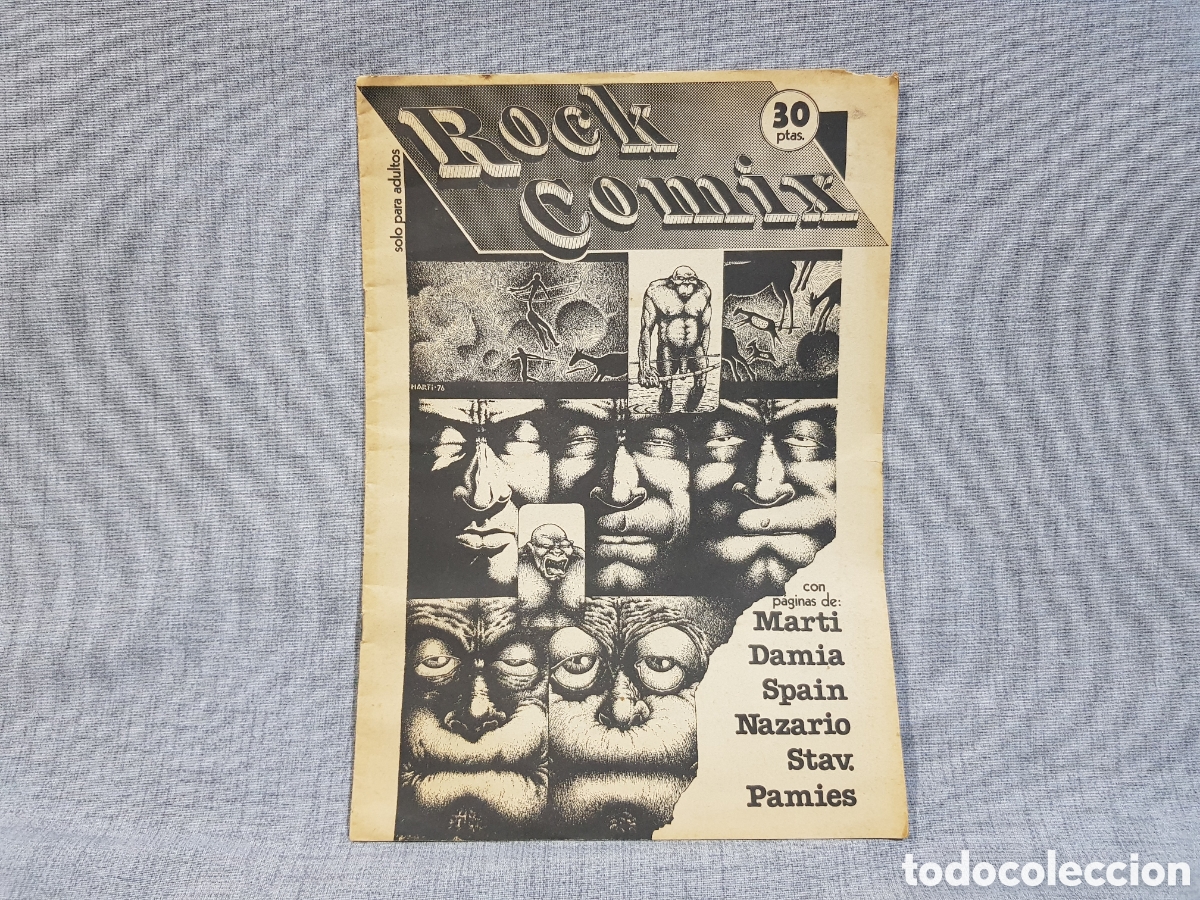 C&oacute;mics: ROCK COMIX N⁰0 PUBLICACI&Oacute;N SOLO PARA ADULTOS