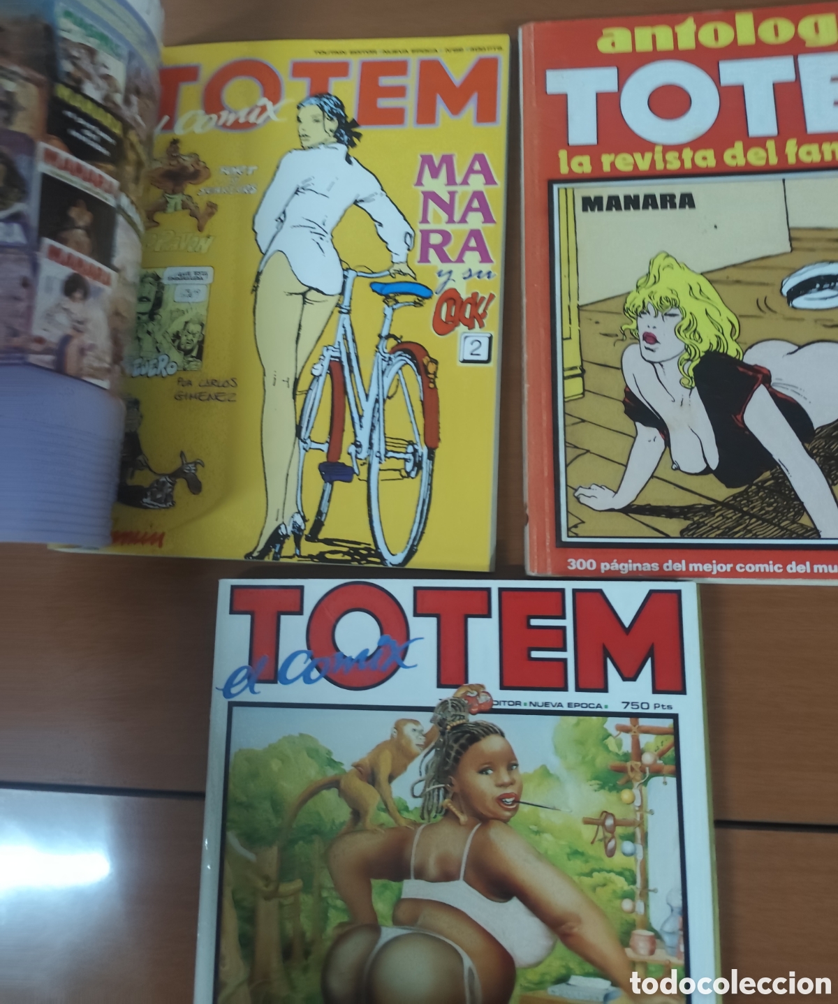 C&oacute;mics: Lote tres comics t&oacute;tem - Foto 3