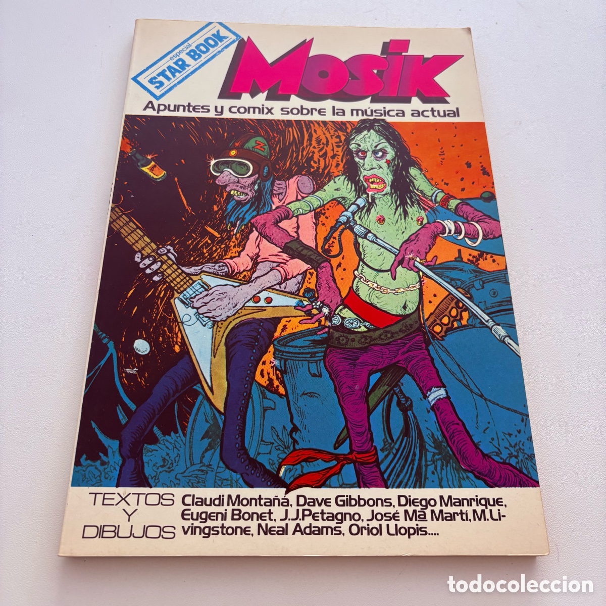 C&oacute;mics: MOSIK APUNTUS Y COMIX SOBRE LA MUSICA ACTUAL STAR BOOK