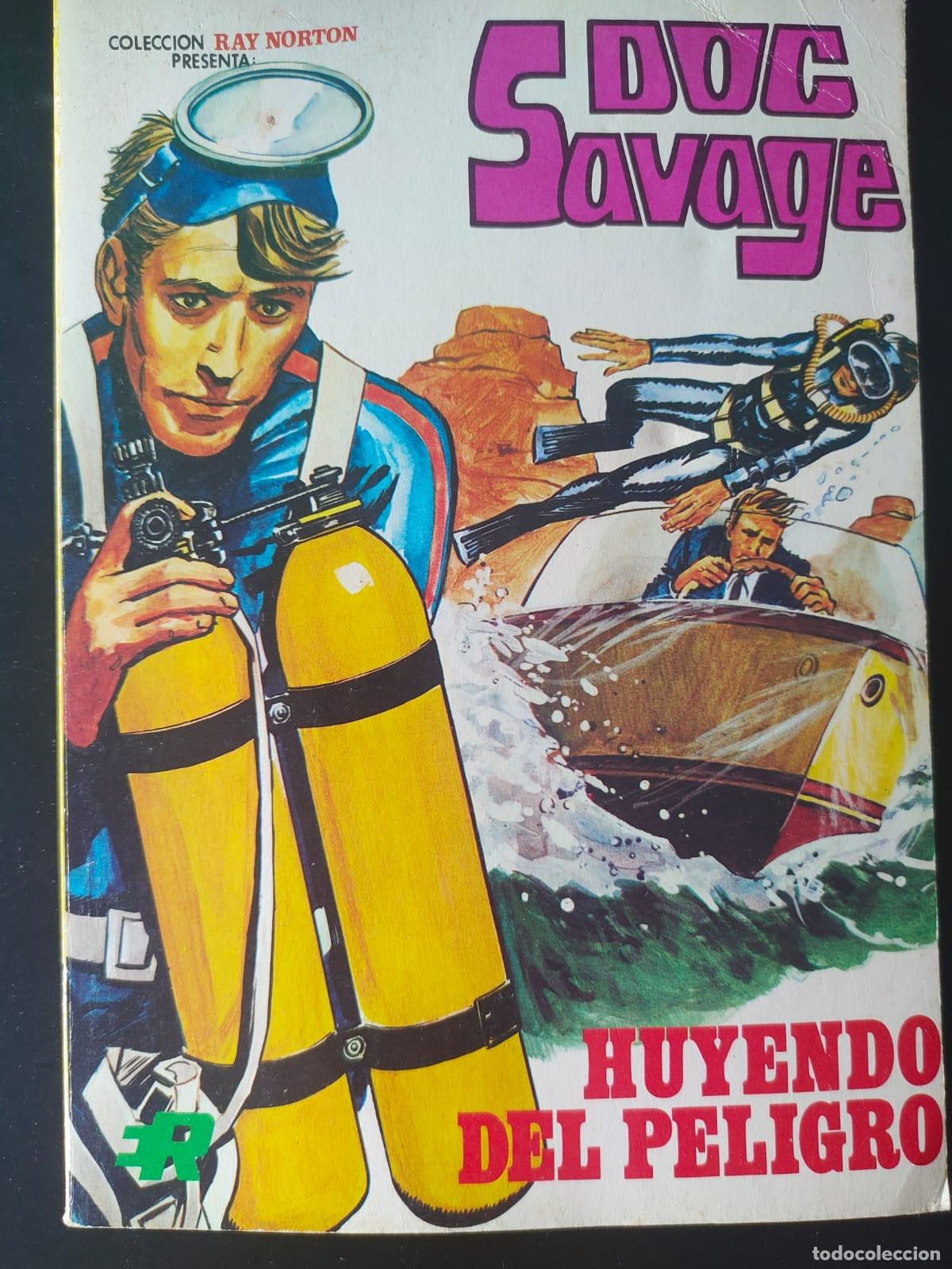 C&oacute;mics: DOC SAVAGE HUYENDO DEL PELIGRO