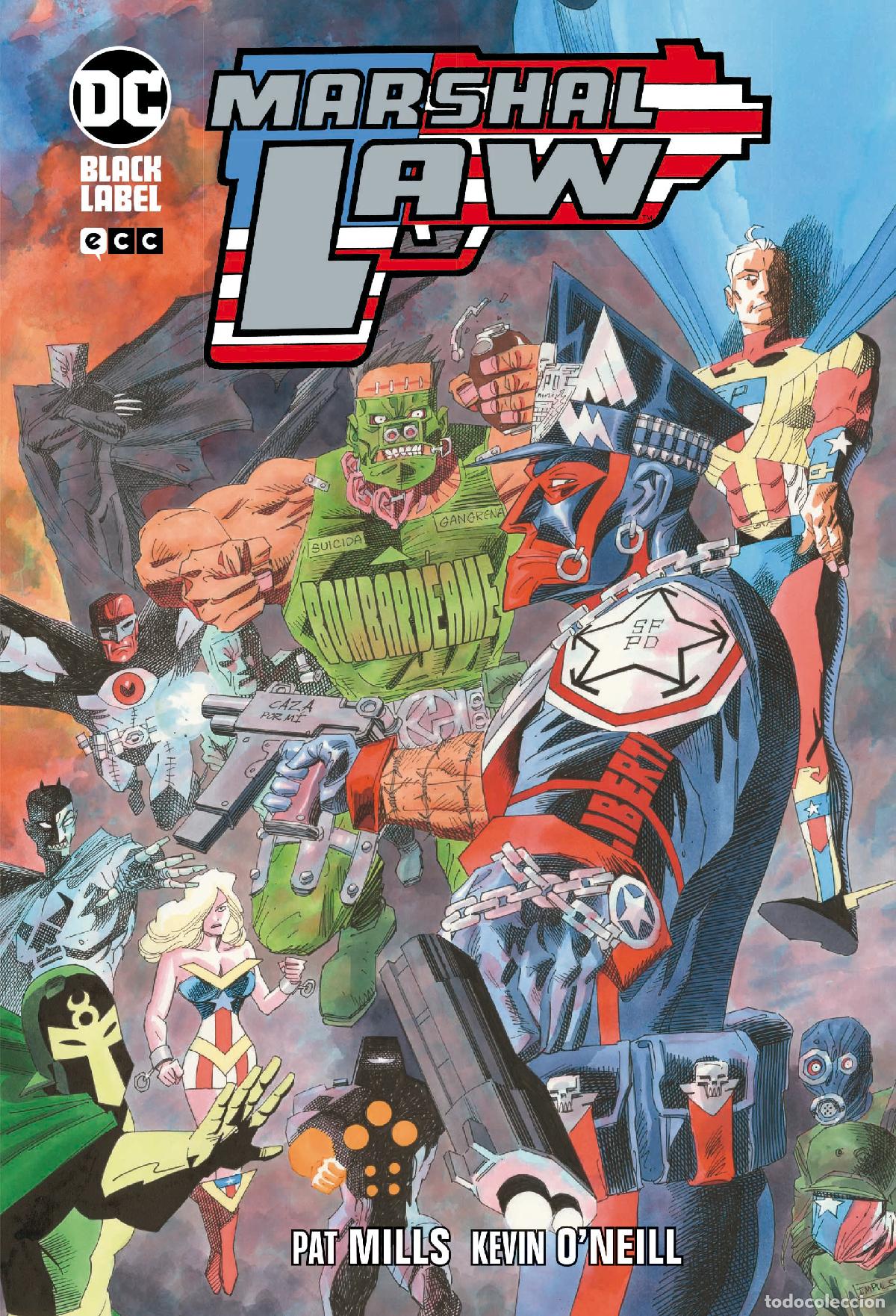 C&oacute;mics: Marshal Law - Pat Mills, Kevin O'Neill