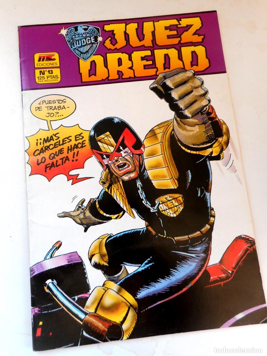 C&oacute;mics: JUEZ DREDD N&ordm;13 (MC EDICIONES- ABRIL 1987) T.B.GROVER - RON SMITH