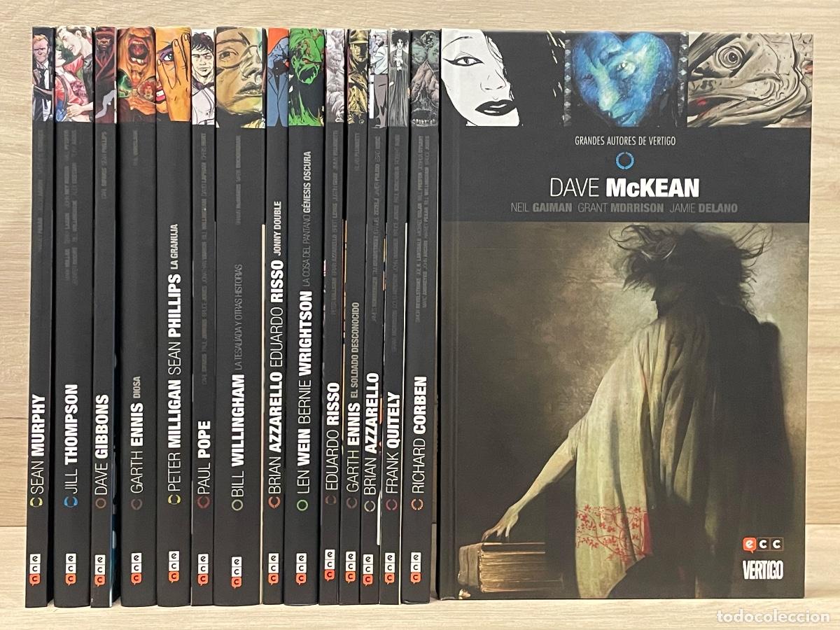 C&oacute;mics: Grandes Autores de Vertigo / Completo 15 vol&uacute;menes / Neil Gaiman, Bill Willingham, Brian Azzarello
