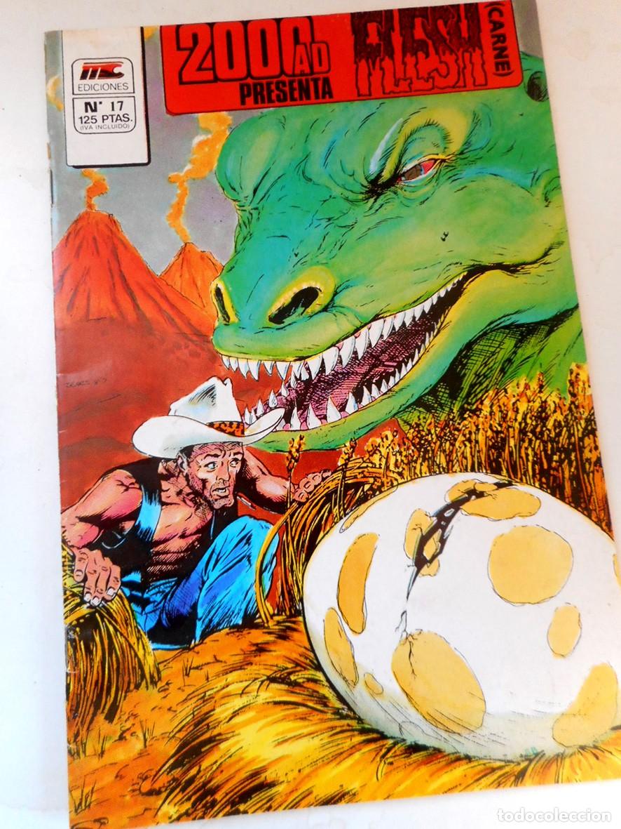C&oacute;mics: 2000 AD PRESENTA N&ordm;17 FLESH (MC EDICIONES -ABRIL 1988) F.MARTIN CANDOR - JOS&Eacute; ORTIZ