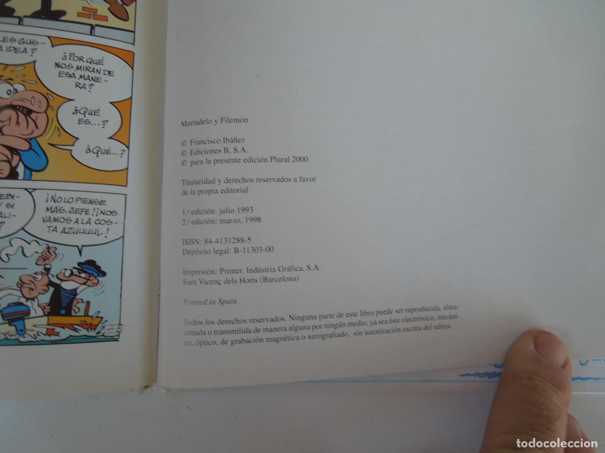 C&oacute;mics: MORTADELO Y FILEMON - LOS INVENTOS DEL PROFESOR BACTERIO - IBA&Ntilde;EZ - PLURAL - Foto 4