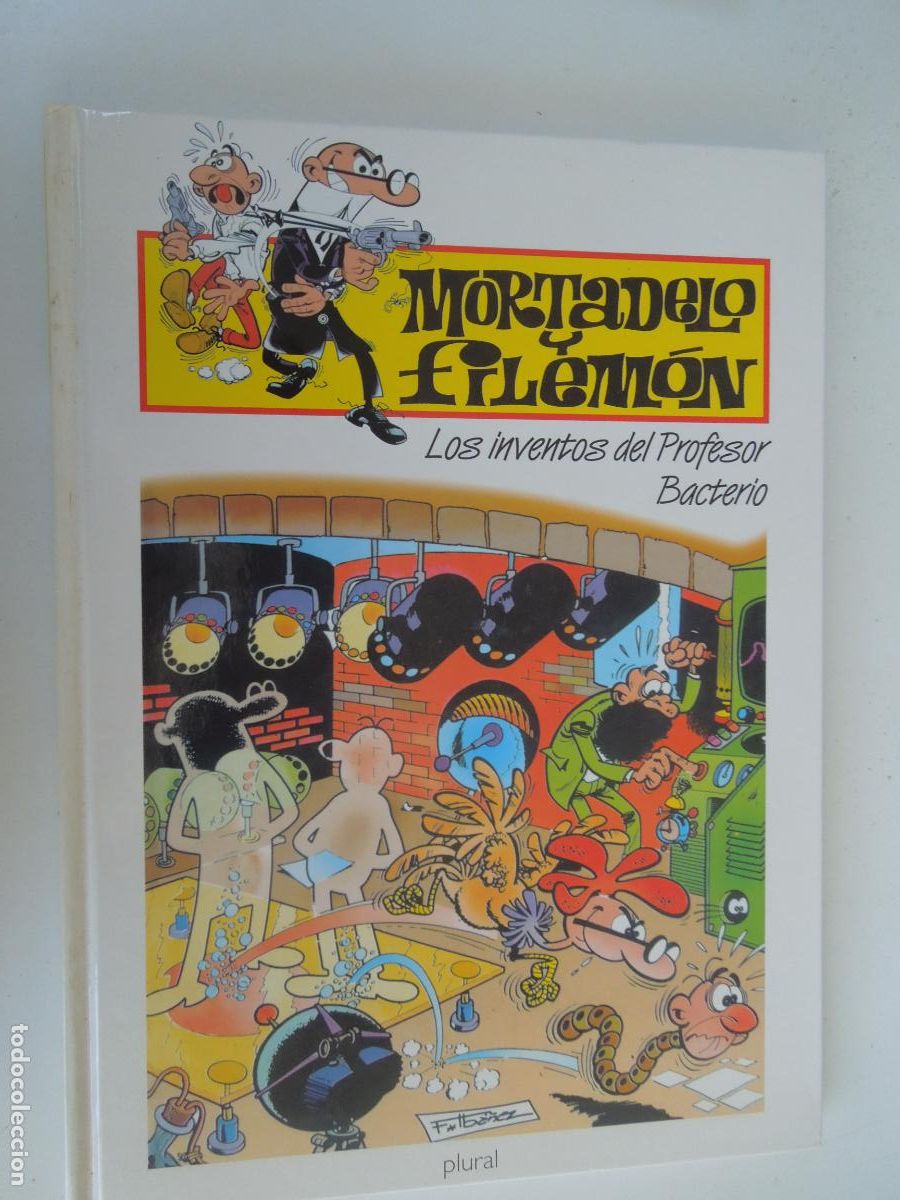 C&oacute;mics: MORTADELO Y FILEMON - LOS INVENTOS DEL PROFESOR BACTERIO - IBA&Ntilde;E - PLURAL