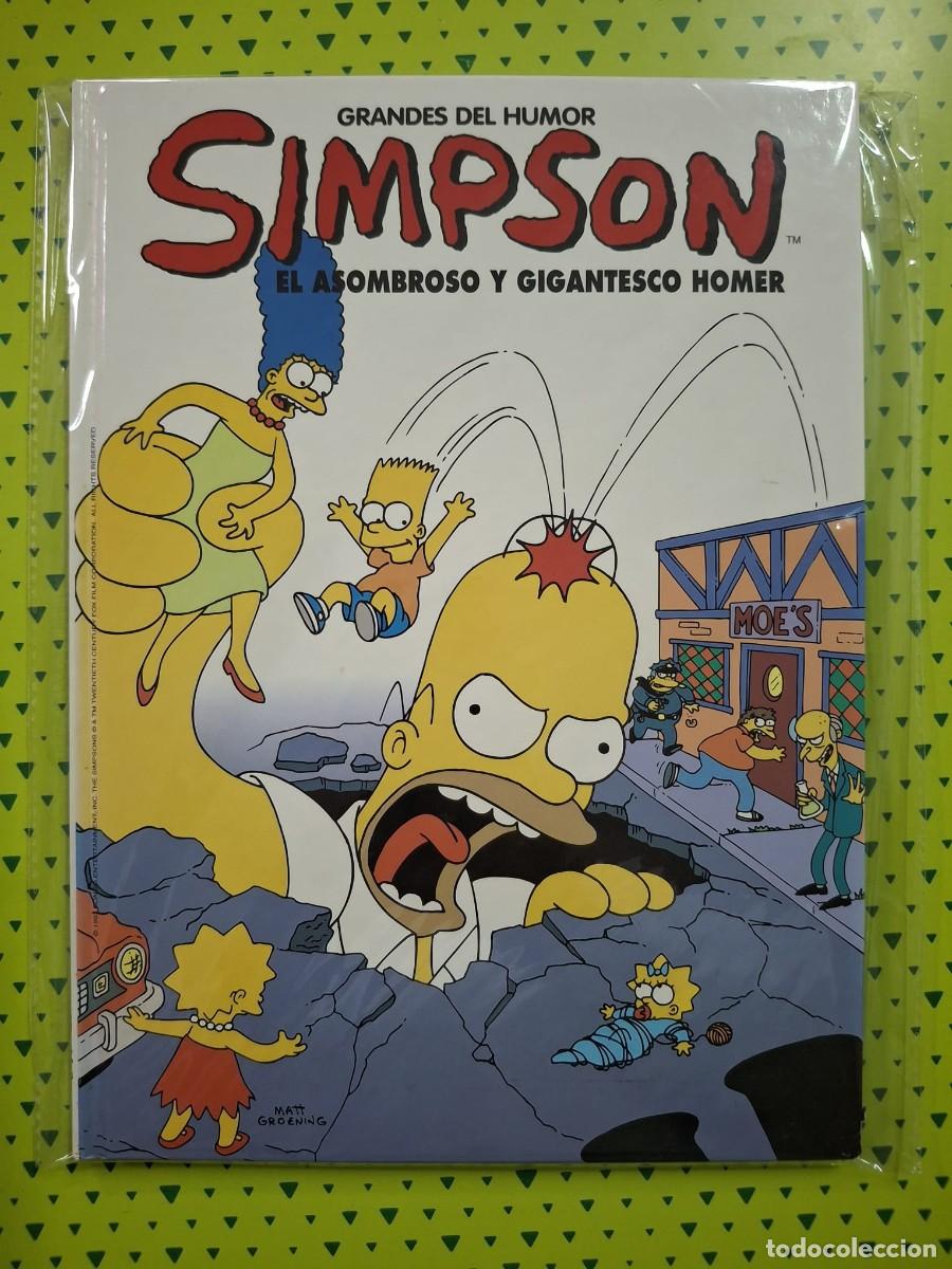 C&oacute;mics: COMIC GRANDES DEL HUMOR 11. SIMPSON . EL ASOMBROSO Y GIGANTESCO HOMER. TAPA DURA