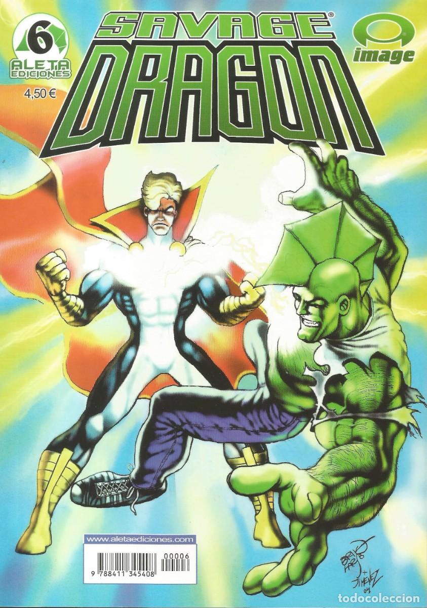 C&oacute;mics: Savage Dragon - 'El hombre m&aacute;s poderoso de la tierra' - N&uacute;mero 6, 2004 - Erik Larsen - Aleta - Image