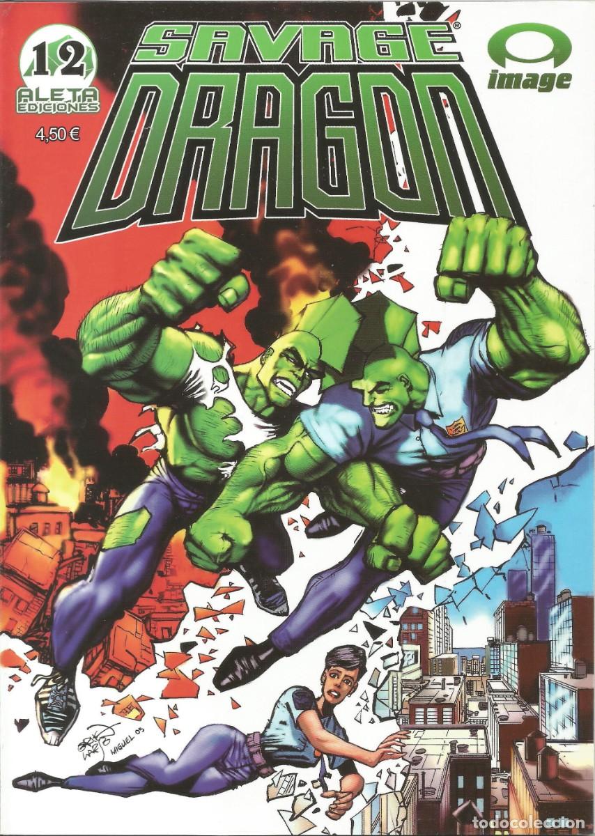 C&oacute;mics: Savage Dragon - 'En casa' - N&uacute;mero 12, 2004 - Erik Larsen - Aleta Ediciones - Image Comics