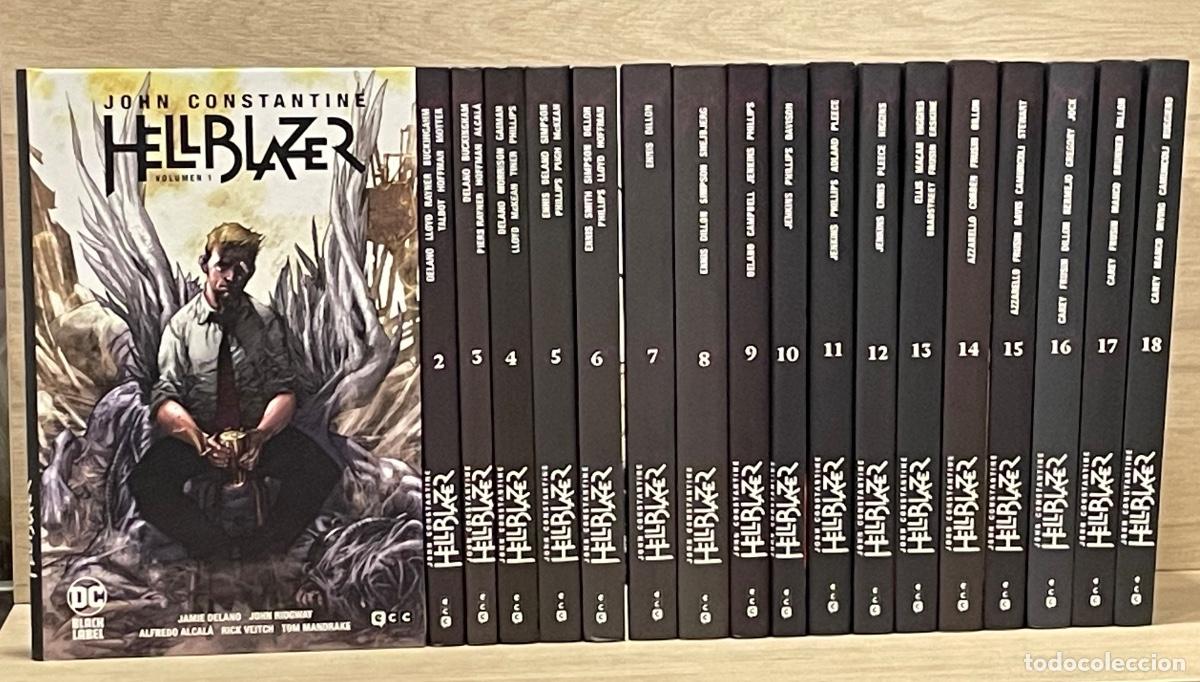 C&oacute;mics: John Constantine. Hellblazer / Completo 18 vol&uacute;menes / Jamie Delano, John Ridgway, Alfredo Alcal&aacute;