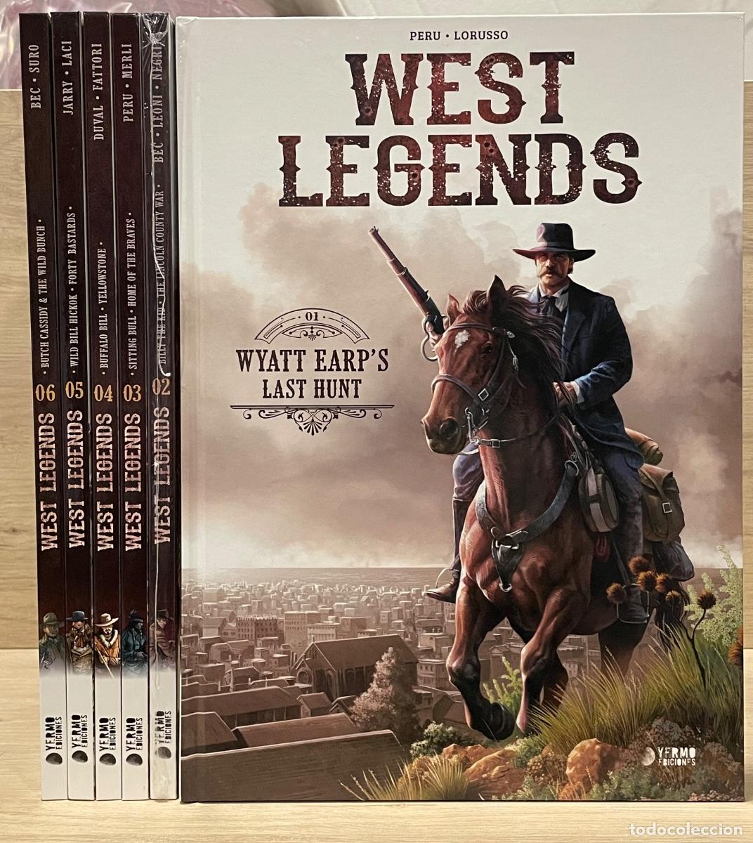 C&oacute;mics: West Legends / Completo 6 vol&uacute;menes / Peru, Lorusso / Yermo ediciones