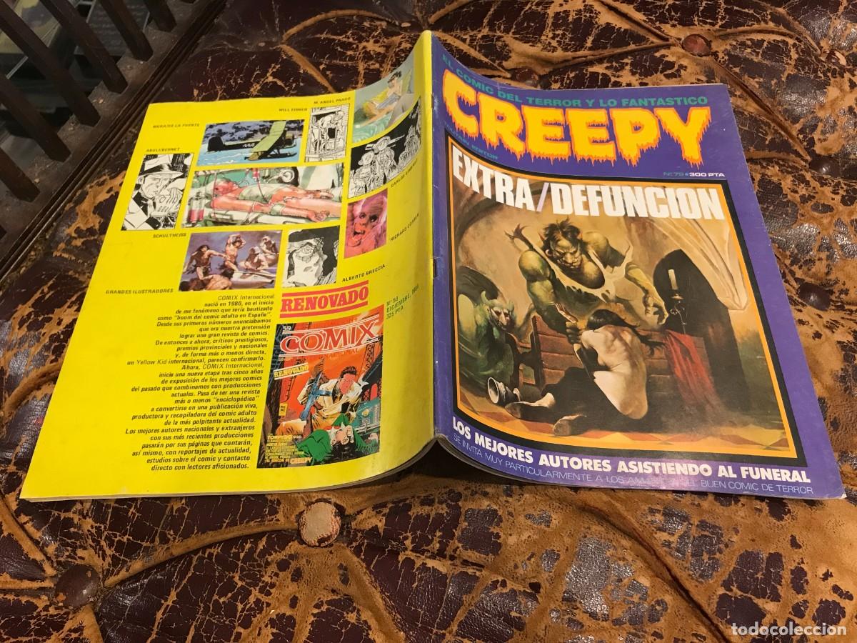 C&oacute;mics: C&Oacute;MIC. CREEPY. N&ordm; 79. EXTRA DEFUNCI&Oacute;N. 1985, TOUTAIN.