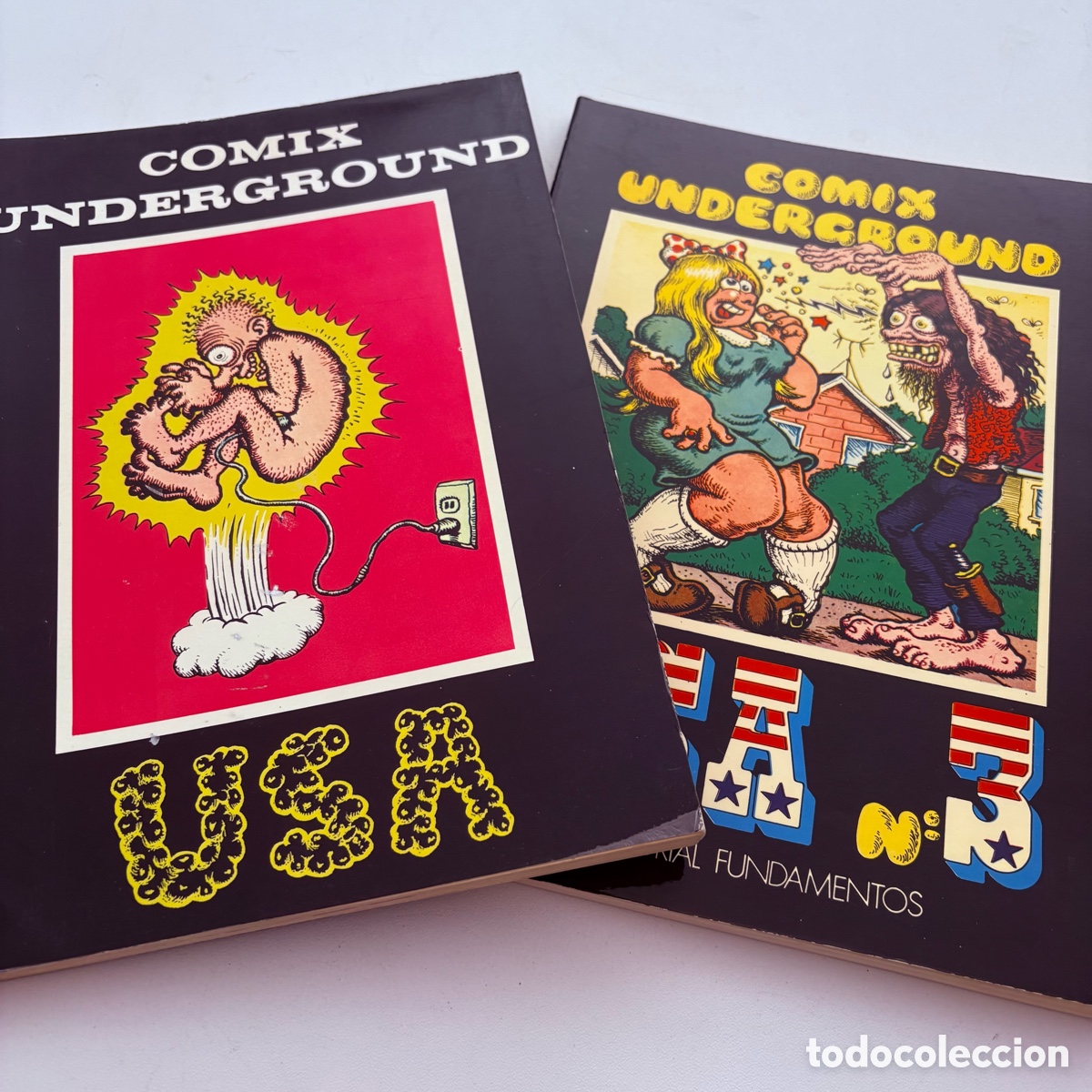 C&oacute;mics: lote comic COMIX UNDERGROUND USA N&ordm; 1 Y 3