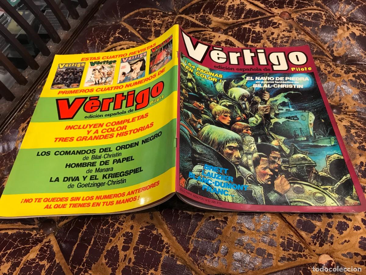 C&oacute;mics: C&Oacute;MIC. V&Eacute;RTIGO. EDICI&Oacute;N ESPA&Ntilde;OLA DE PILOTE. N&ordm; 5