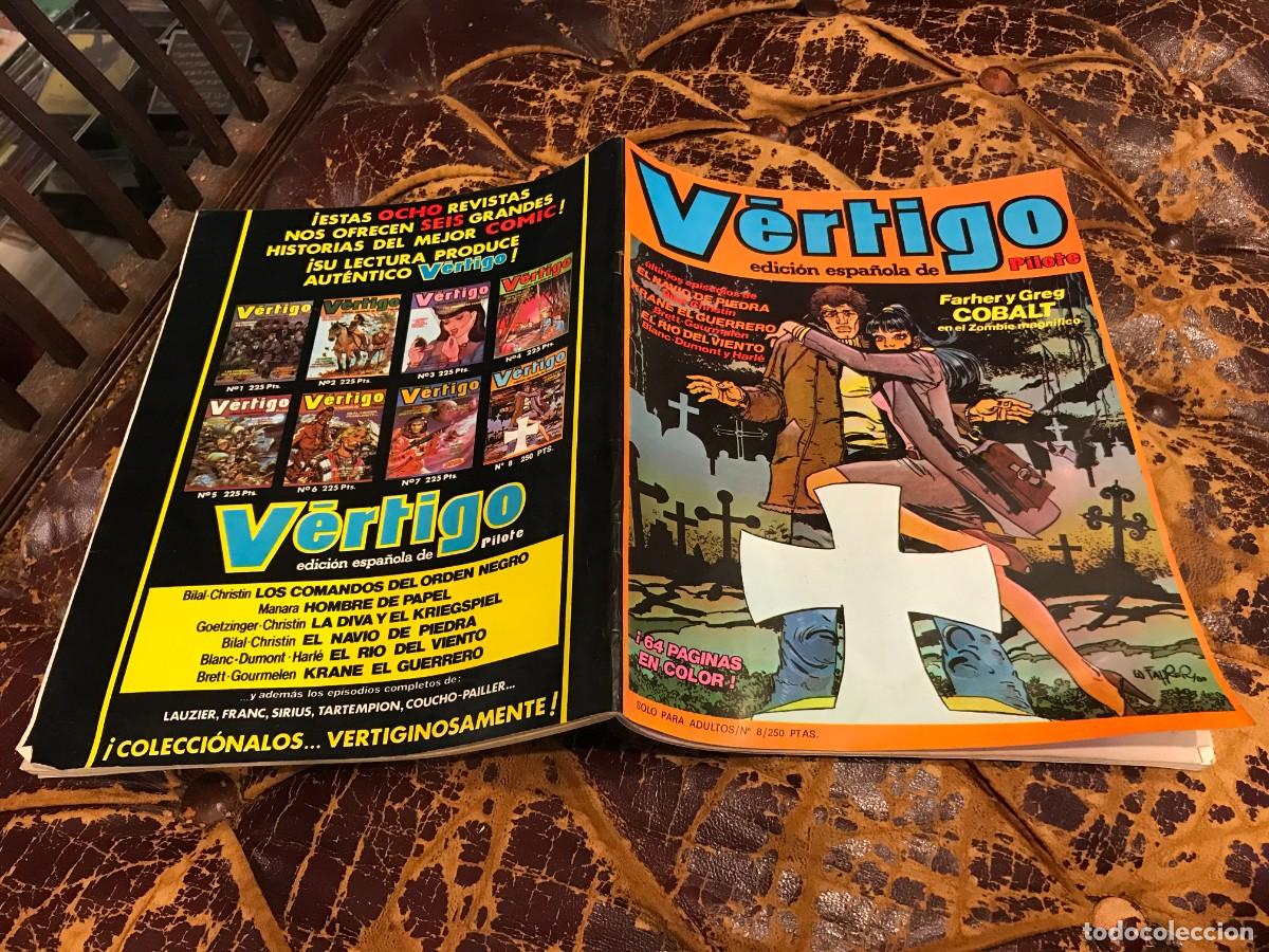 C&oacute;mics: C&Oacute;MIC. V&Eacute;RTIGO. EDICI&Oacute;N ESPA&Ntilde;OLA DE PILOTE. N&ordm; 8
