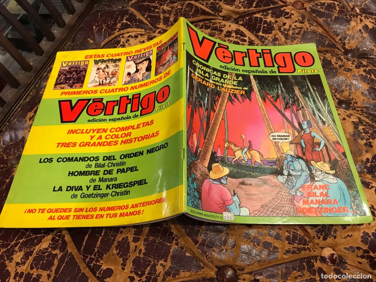 C&oacute;mics: C&Oacute;MIC. V&Eacute;RTIGO. EDICI&Oacute;N ESPA&Ntilde;OLA DE PILOTE. N&ordm; 4
