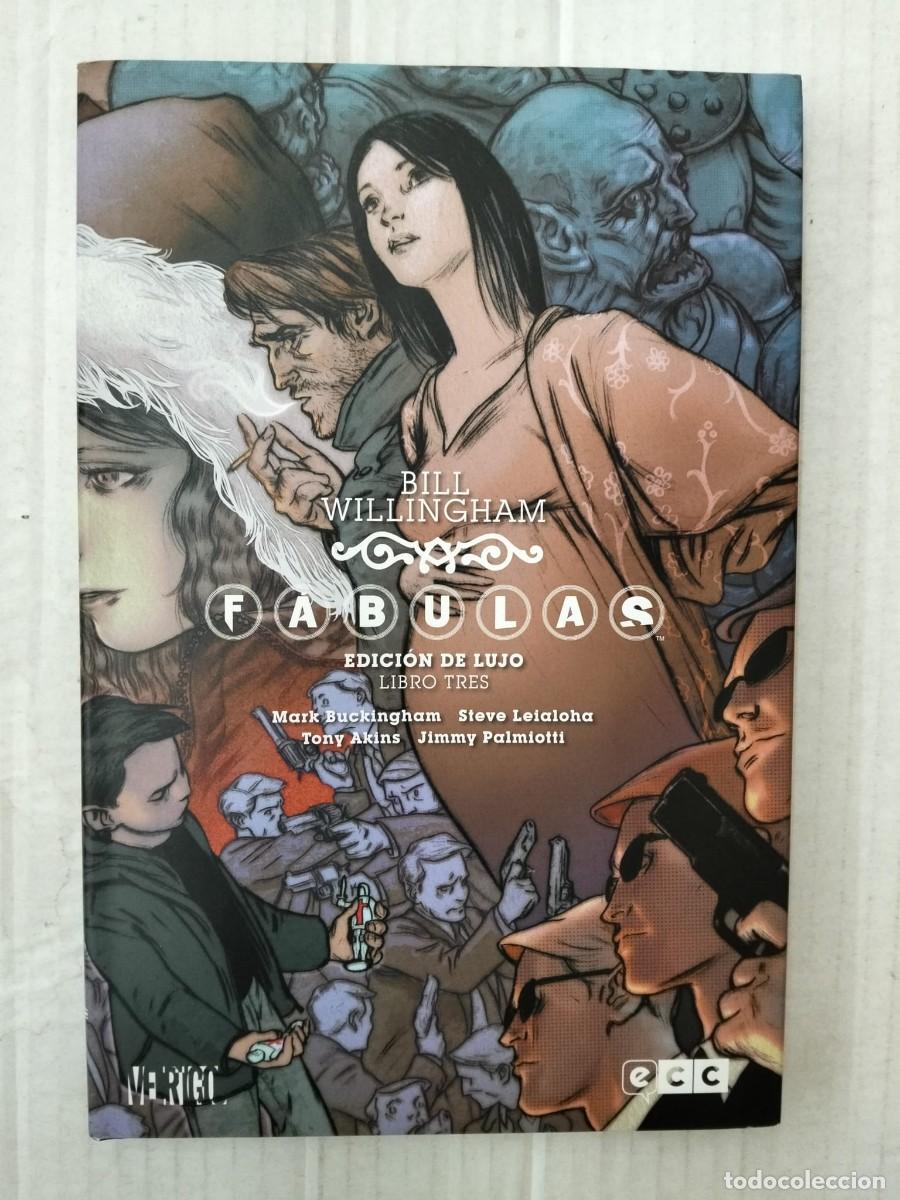 C&oacute;mics: F&Aacute;BULAS EDICI&Oacute;N DE LUJO. LIBRO TRES. Willingham, Buckingham, Leialoha... ECC