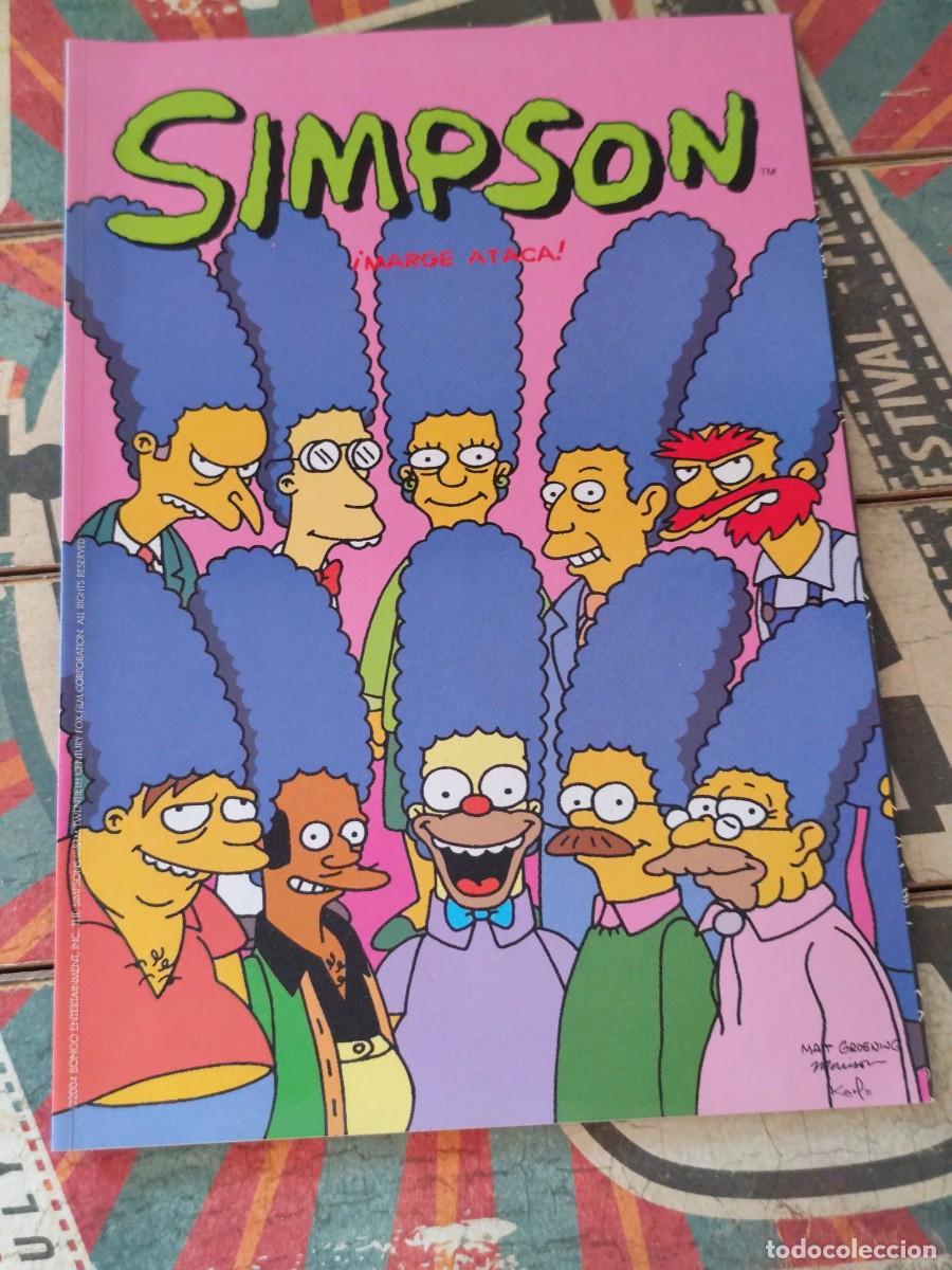 C&oacute;mics: Simpson Marge ataca Bongo