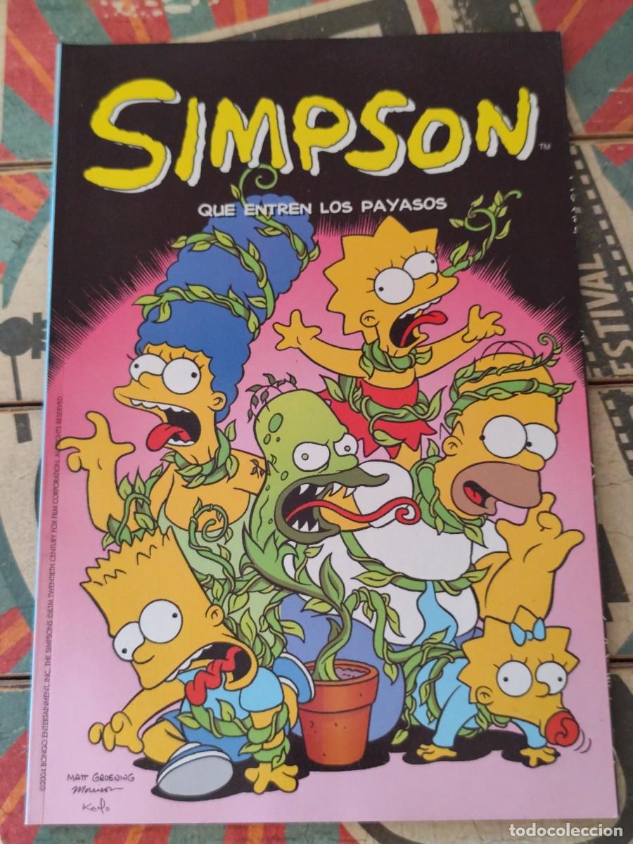 C&oacute;mics: Simpson Que entren los payasos Bongo
