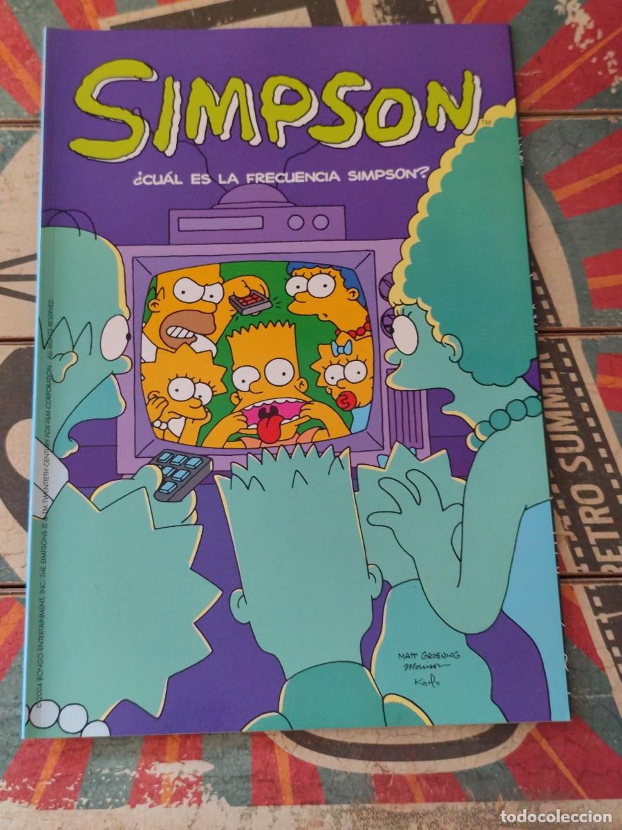 C&oacute;mics: Simpson Cual es la frecuencia Simpson Bongo