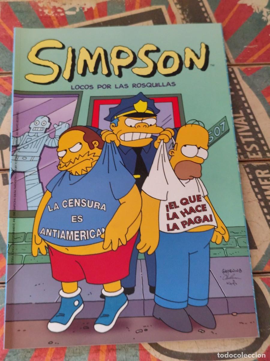 C&oacute;mics: Simpson Locos por las rosquillas Bongo