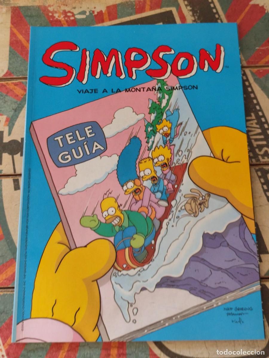 C&oacute;mics: Simpson Viaje a la monta&ntilde;a Simpson Bongo