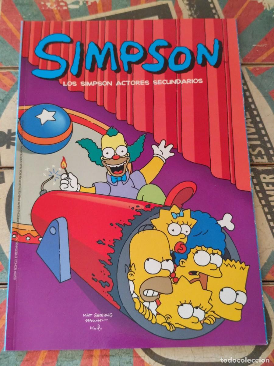 C&oacute;mics: Simpson Los Simpsons actores secundarios Bongo