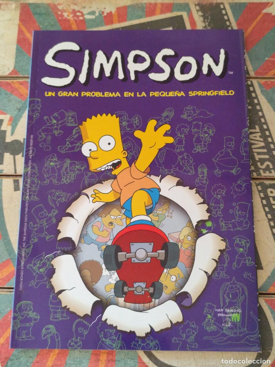 C&oacute;mics: Simpson Un gran problema en la peque&ntilde;a Springfield Bongo