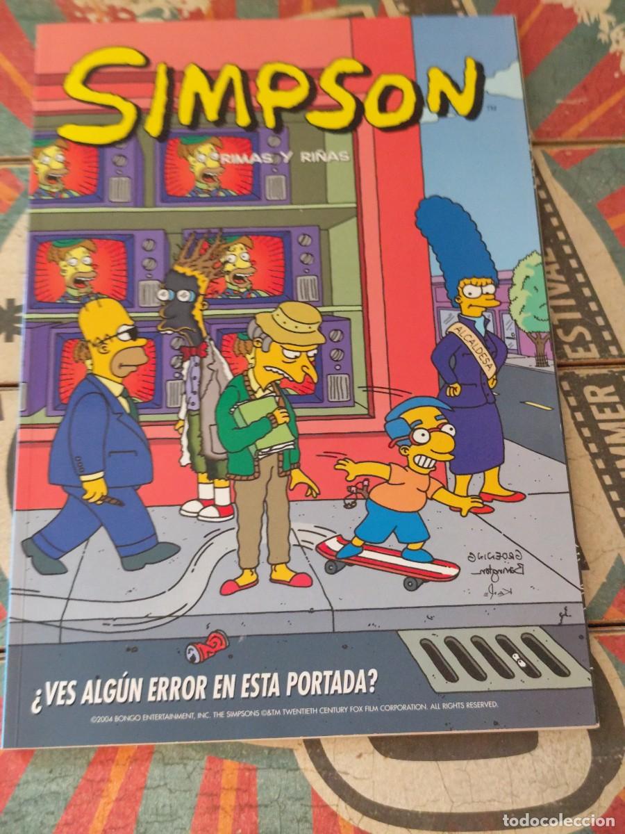 C&oacute;mics: Simpson Rimas y ri&ntilde;as Bongo
