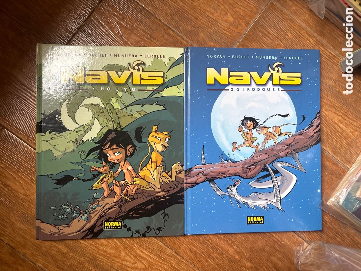 C&oacute;mics: NAVIS COLECCION COMPLETA 2 TOMOS EDITORIAL NORMA TAPA DURA