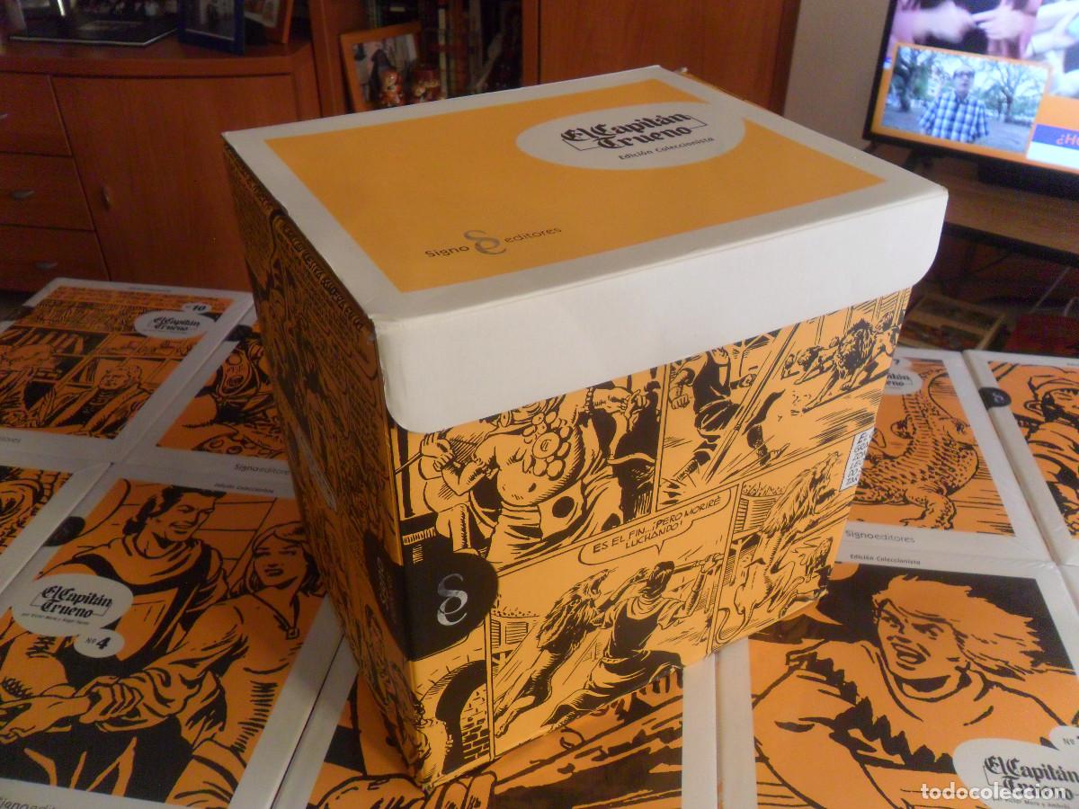 C&oacute;mics: CAJA EL CAPIT&Aacute;N TRUENO EDICI&Oacute;N COLECCIONISTA 1 2 3 4 5 6 7 8 9 10 COMPLETA, PROGRAMA. SIGNO EDITORES
