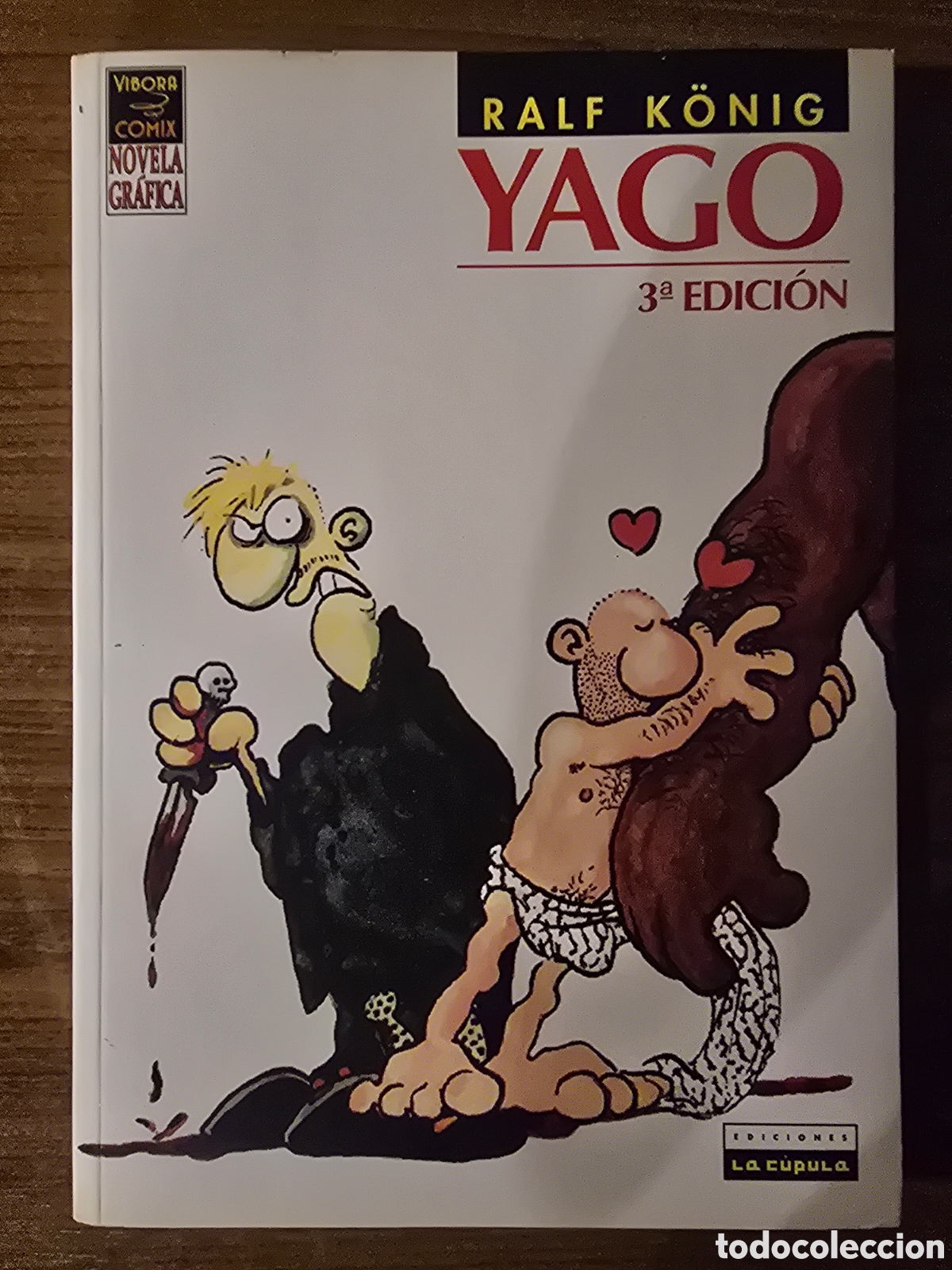C&oacute;mics: YAGO,3&deg;EDICION,NOVELA GRAFICA VIBORA-COMIX,(EDICIONES LA CUPULA)