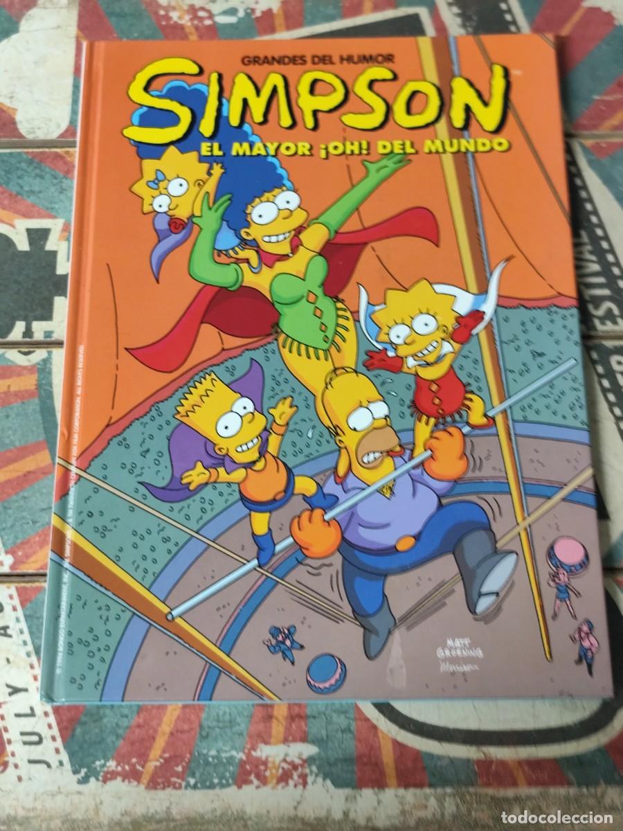 C&oacute;mics: Grandes del humor Simpson El mayor Oh del mundo El peri&oacute;dico Bongo