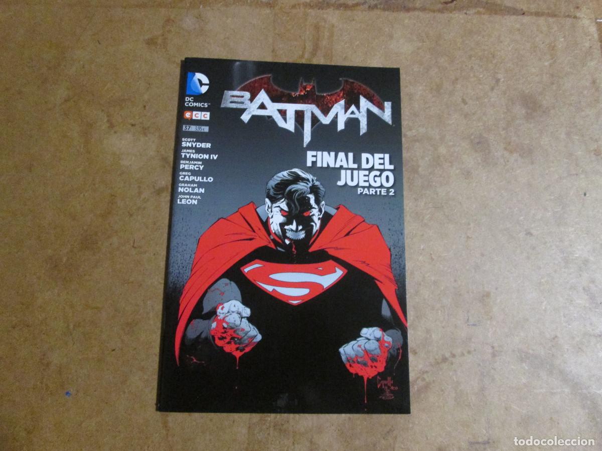 C&oacute;mics: Batman n&ordm; 37, final del juego parte 2, ECC ediciones