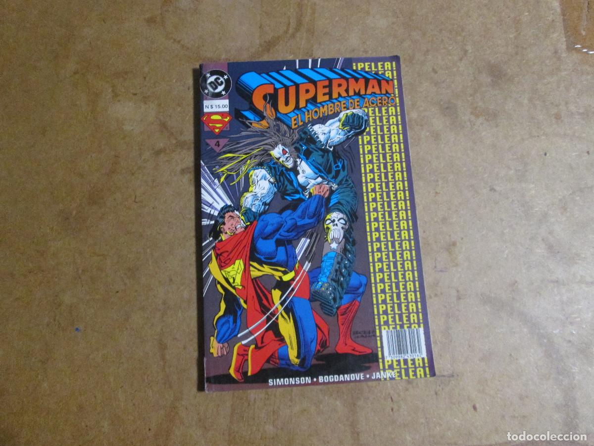 C&oacute;mics: superman el hombre de acero n&ordm; 4, del grupo editorial vid