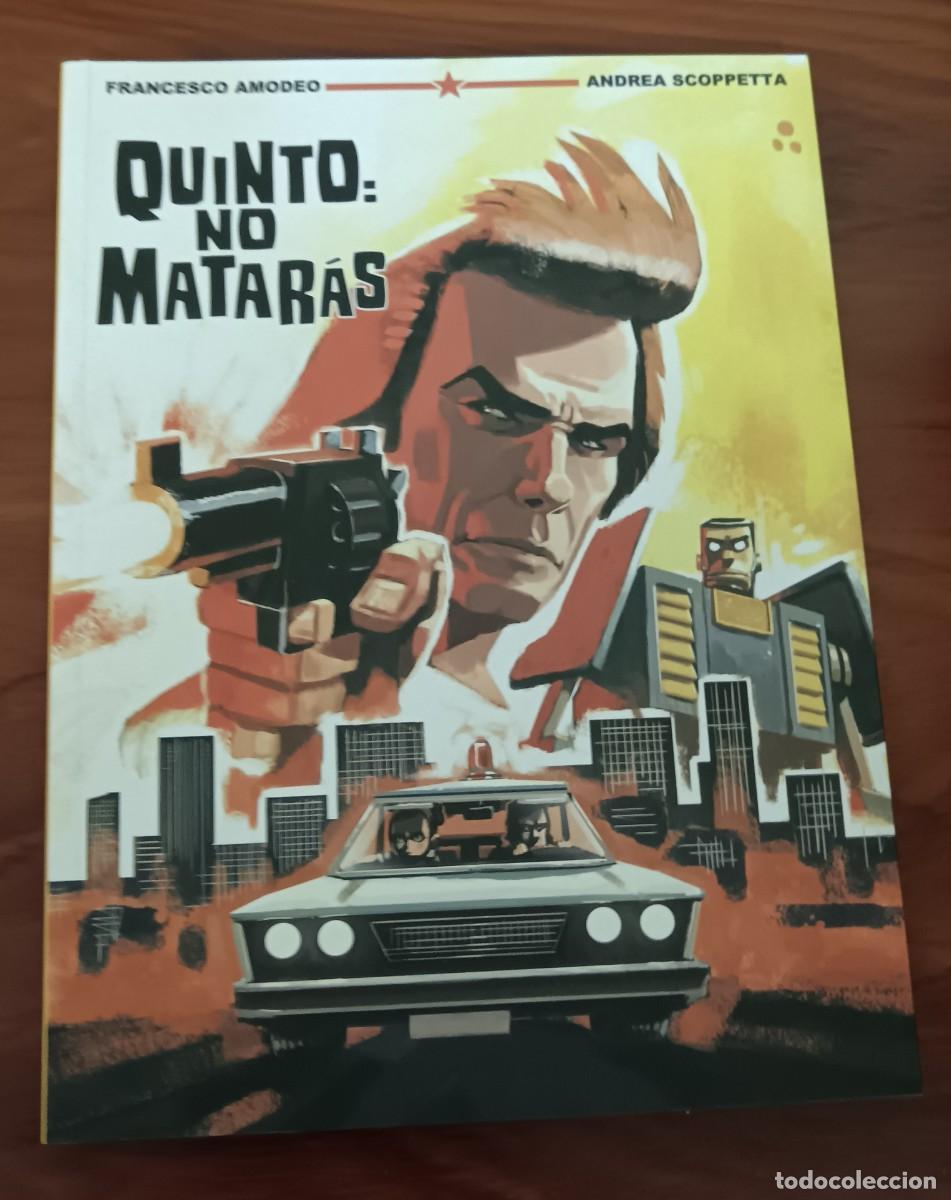 C&oacute;mics: QUINTO: NO MATAR&Aacute;S FRANCESCO AMODEO ANDREA SCOPETTA OMINIKY EDICIONES A&Ntilde;O 2011