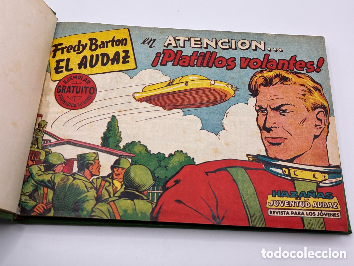 C&oacute;mics: COLECCION COMPLETA FREDY BARTON EL AUDAZ 16 EJEMPLARES EDITORIAL VALENCIANA 1960