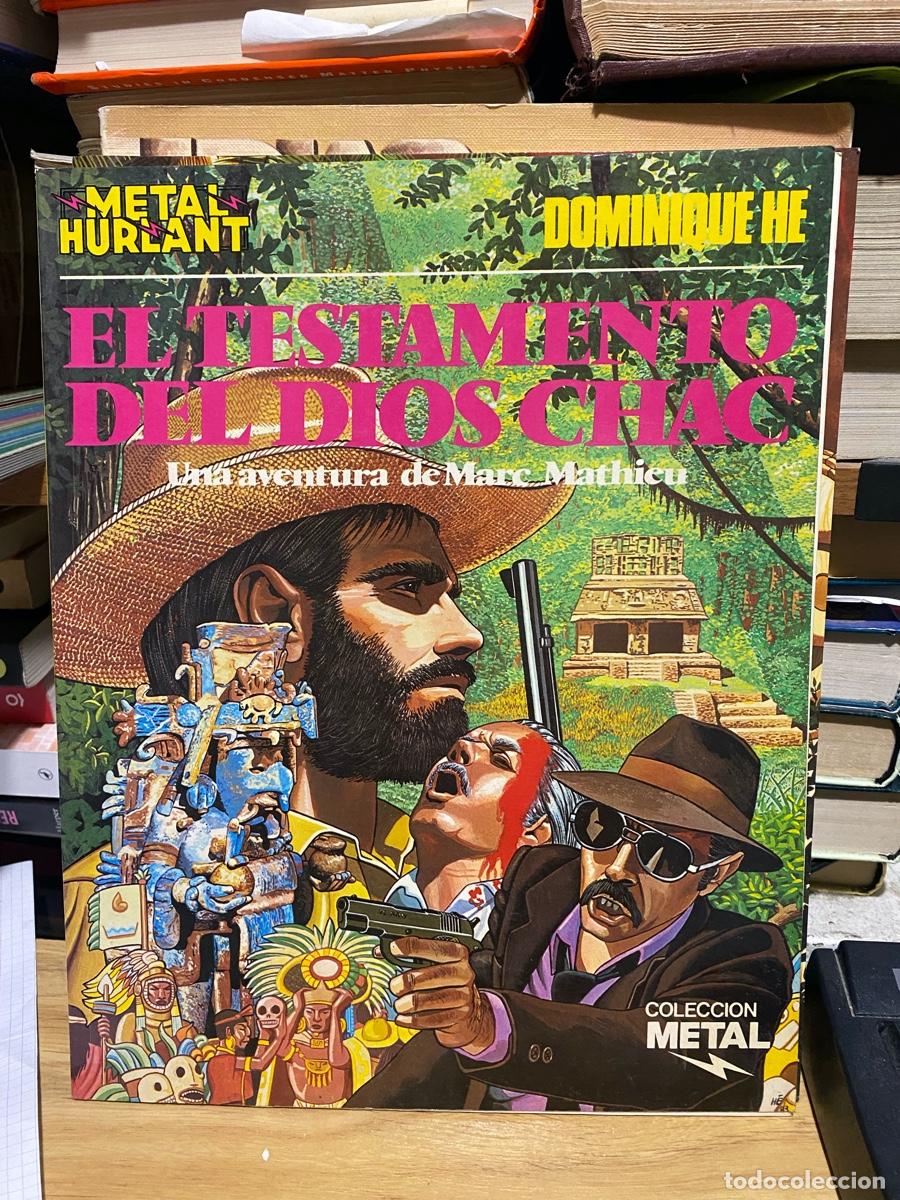 C&oacute;mics: EL TESTAMENTI DEK DIOS CHAC, MARC MATHIEU, COLECCION METAL