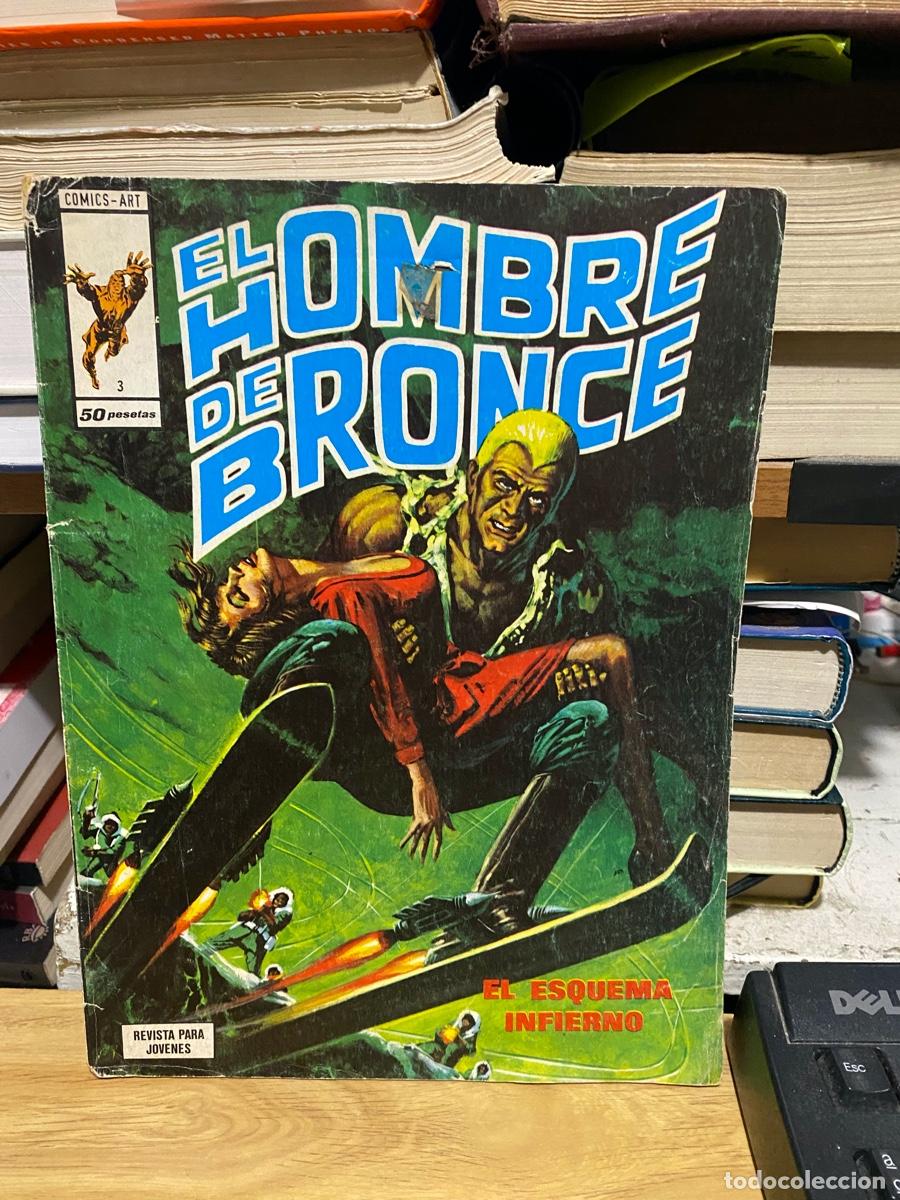 C&oacute;mics: EL HOMBRE DE BRONCE, EL ESQUEMA INFIERNO, COMICS ART