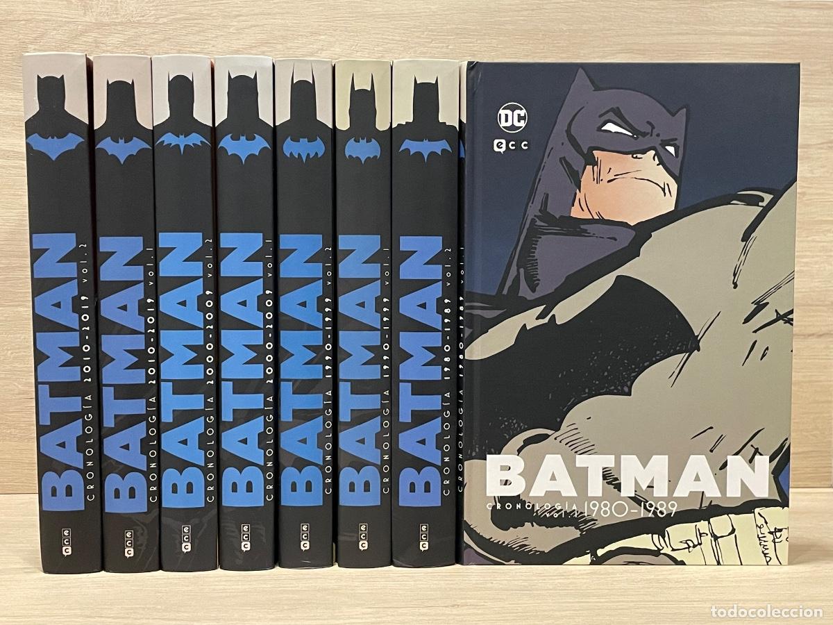 C&oacute;mics: Batman: Cronolog&iacute;a / Completo 8 vol&uacute;menes / Jim Aparo, Frank Miller, Grant Morrison, James Tynion IV
