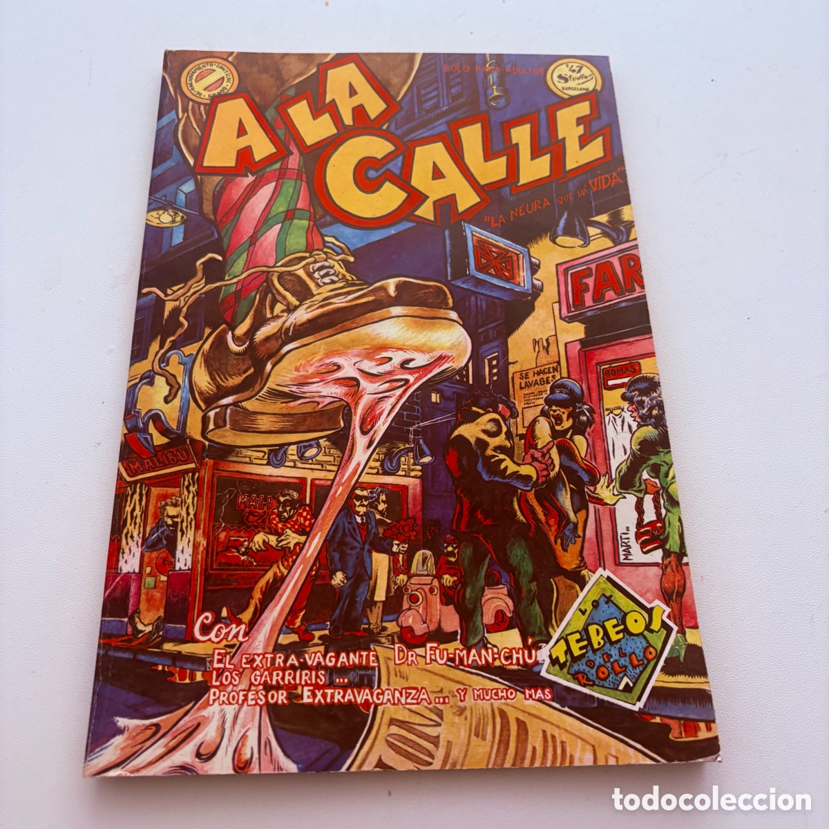 C&oacute;mics: COMIC DE 1977 A LA CALLE LOS TEBEOS DEL ROLLO NUEVO A ESTRENAR