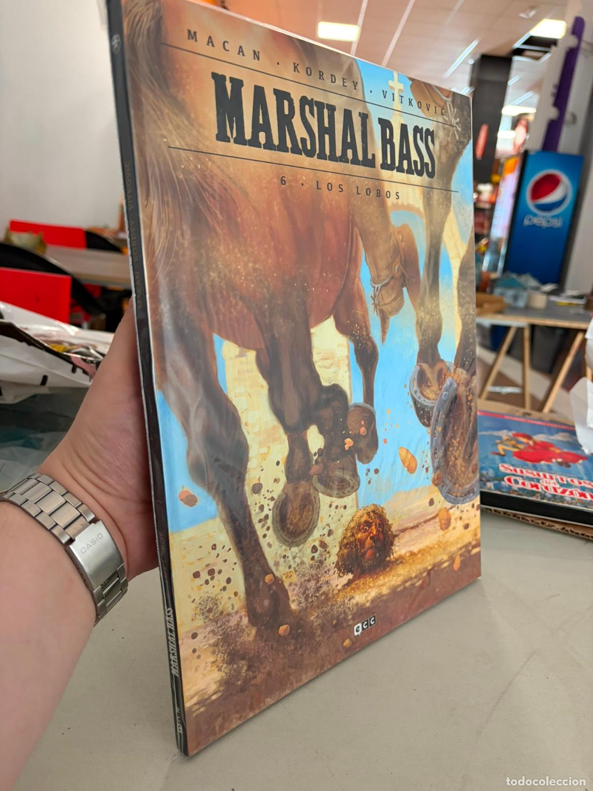 C&oacute;mics: MARSHALL BASS n&ordm; 6: LOS LOBOS (Macan - Kordey) ECC