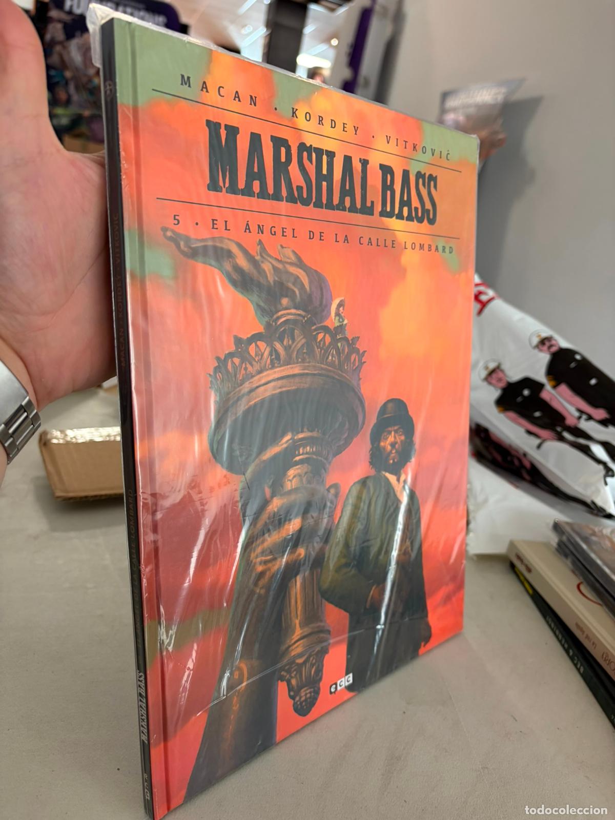 C&oacute;mics: MARSHAL BASS n 5 tomo en TAPA DURA de ecc