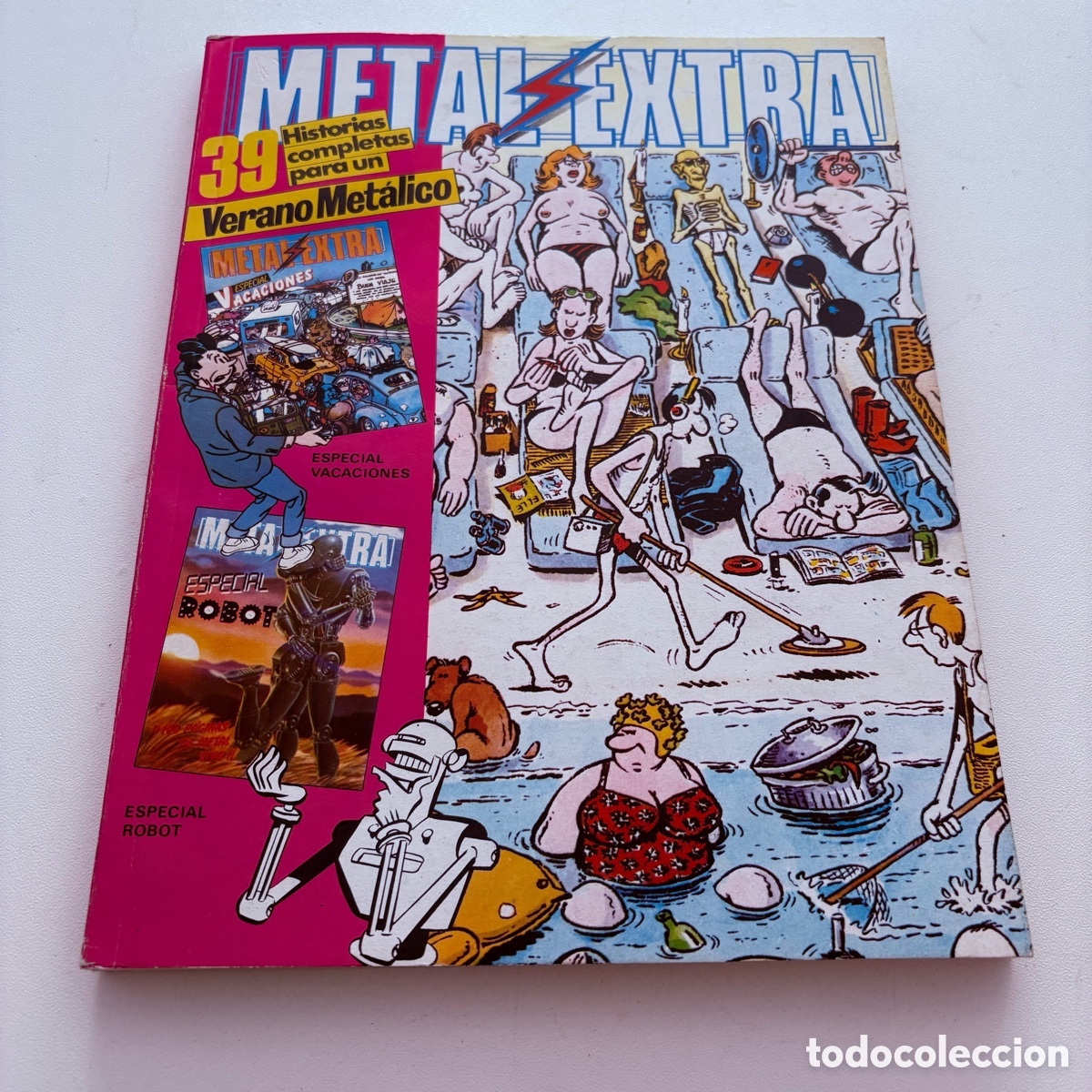 C&oacute;mics: C&oacute;mic metal extra vacaciones y robots