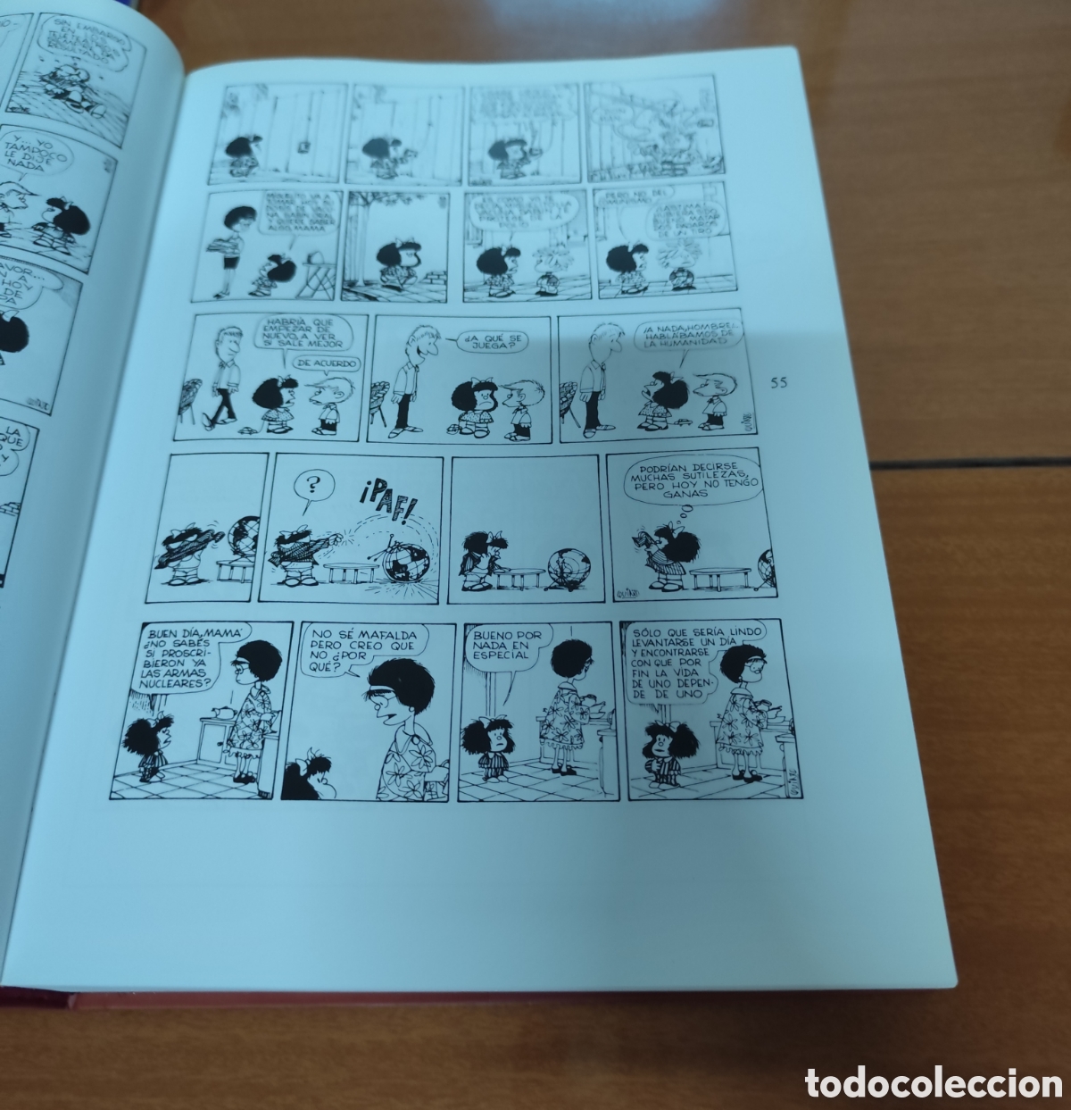 C&oacute;mics: Libro todo mafalda quino - Foto 4