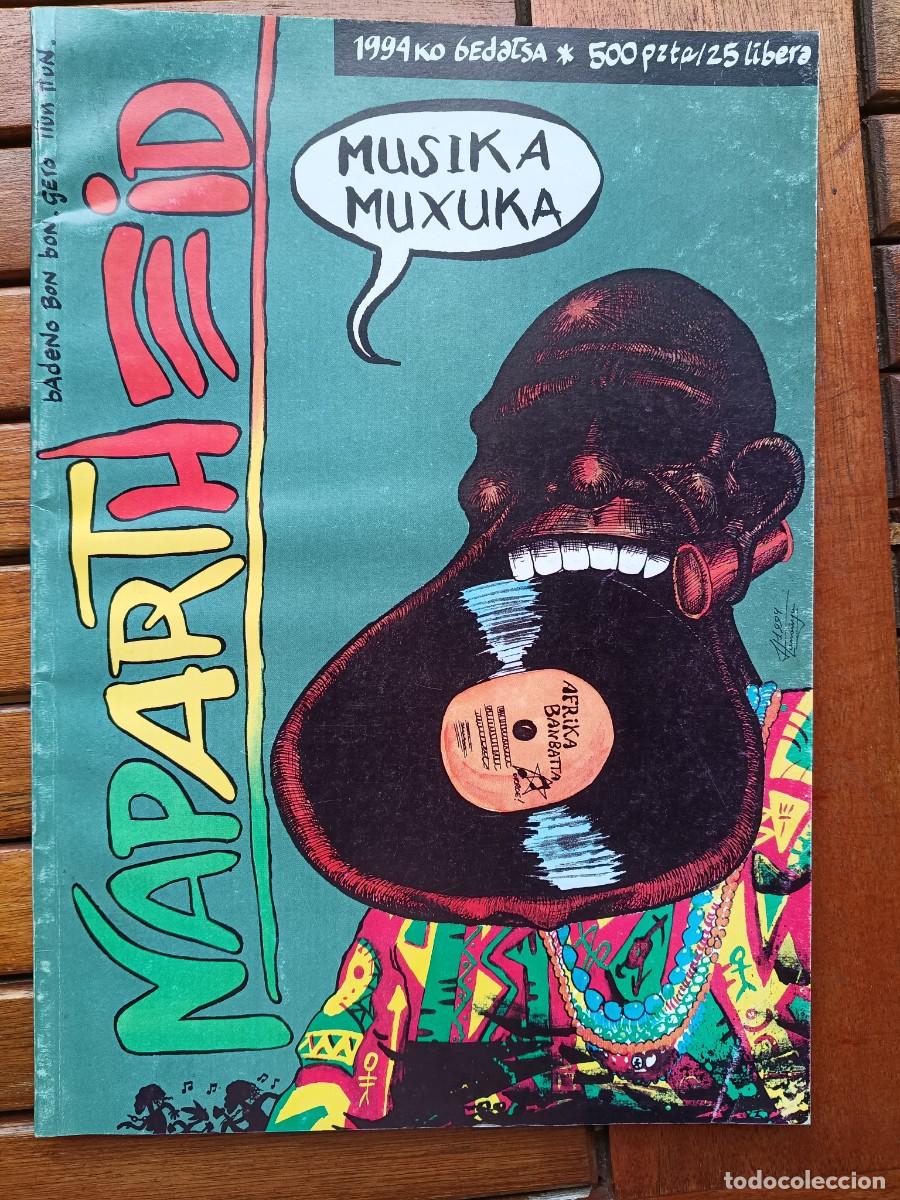 C&oacute;mics: NAPARTHEID N&ordm; 14, 1994. FANZINE-COMIC ESPECIAL MUSIKA-M&Uacute;SICA