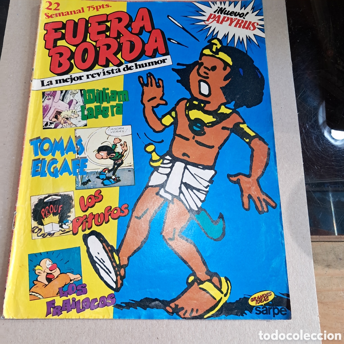 C&oacute;mics: Fuera borda, numero 22 , 75 pesetas, Sarpe