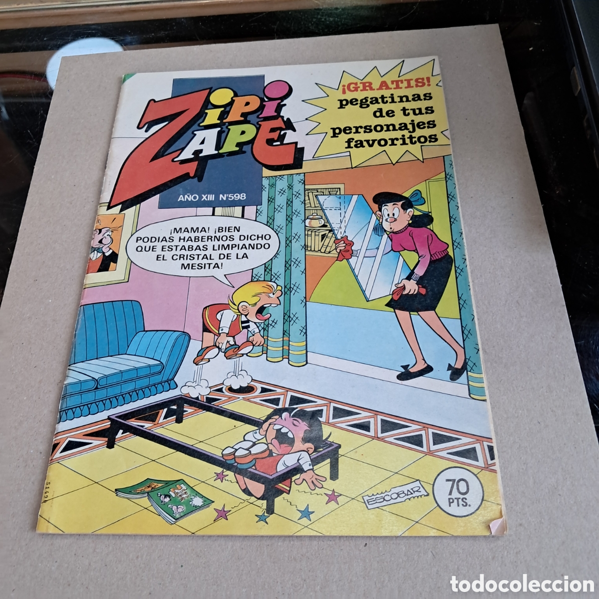 C&oacute;mics: Zipi Zape, a&ntilde;o XIII, n&uacute;mero 598